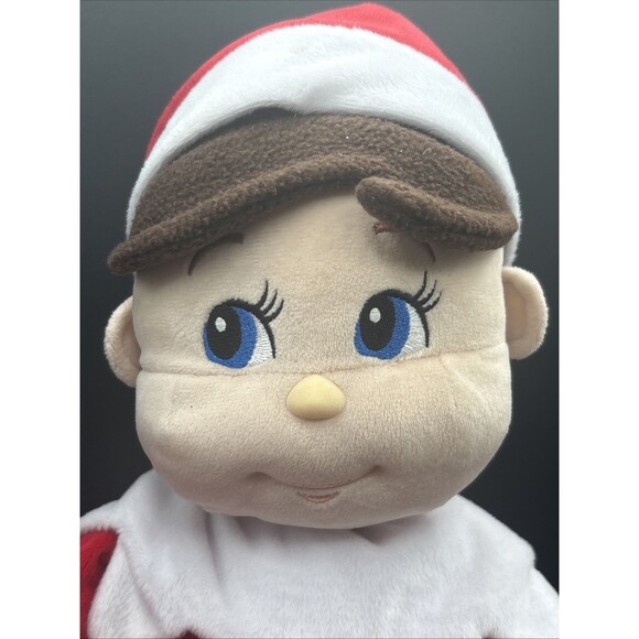 Vtg. Elf on the Shelf Plush Doll Christmas Holiday Decoration Kids Toy 27" LARGE - Picture 2 of 11